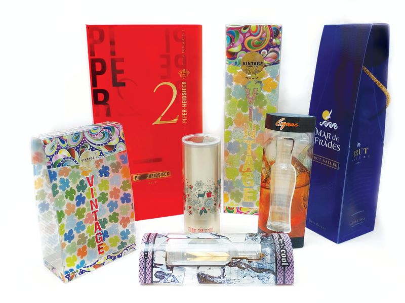 Wijnverpakking Wijn plastic verpakking